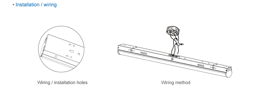 US market Led Shop Light Fixture